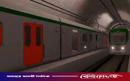 উড়াল ও পাতালের সমন্বয়ে নির্মিত হচ্ছে মেট্রোরেল ‘লাইন-৫