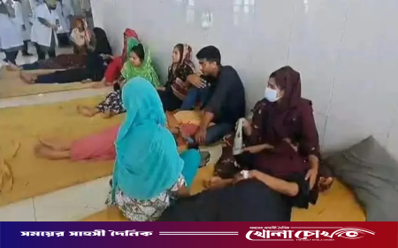 গাজীপুরে পোশাক কারখানায় অর্ধশত শ্রমিক অসুস্থ: হাসপাতালে ভর্তি