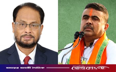 পশ্চিমবঙ্গের মুখ্যমন্ত্রী শুভেন্দু অধিকারীকে জিএম কাদেরের অভিনন্দন