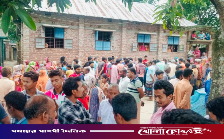 দিনাজপুরে জমি নিয়ে বিরোধ: ছেলের হাতে বাবা ও ভাই খুন