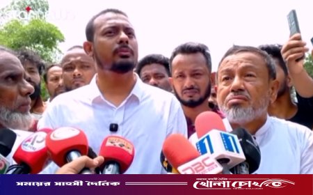 ক্ষমতায় গেলে সীমান্তে খাল খনন করবে এনসিপি