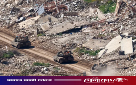 ইসরায়েলি হামলায় ধ্বংসস্তূপে পরিণত দক্ষিণ লেবানন