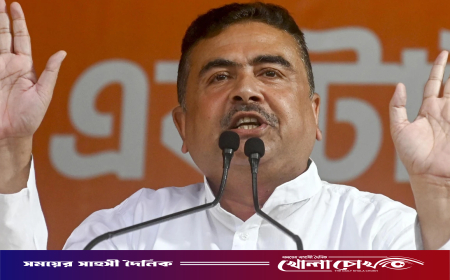 ‘জয় বাংলা’ স্লোগান বলে ঘুরে বেড়ানোদের ছাড়া হবে না: শুভেন্দু