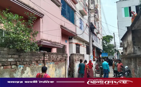 মাদারীপুরে আত্মীয়ের বাসা থেকে একই পরিবারের তিনজনের মরদেহ উদ্ধার
