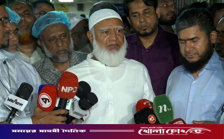আইনশৃঙ্খলা পরিস্থিতির অবনতি সত্ত্বেও সরকার মিথ্যা বুলি আওড়াচ্ছে: জামায়াত আমির