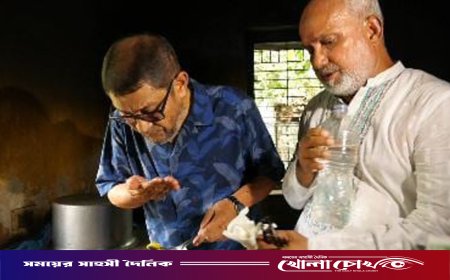 খুলনা জেনারেল হাসপাতালের তরকারি মুখে নিয়েই ফেলে দিলেন স্বাস্থ্যমন্ত্রী, অনিয়ম দেখে ক্ষুব্ধ
