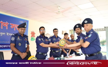 অপরাধ দমনে অনন্য অবদান: নেত্রকোণার শ্রেষ্ঠ এসআই মোশারফ হোসেন