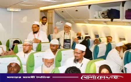 শেষ হলো হজ ফ্লাইট, সৌদিতে পৌঁছেছেন ৭৯ হাজার ১৬৪ জন