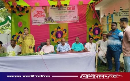 দৌলতপুরে নতুন পুরাতন মোটরসাইকেলের হাটের শুভ উদ্বোধন