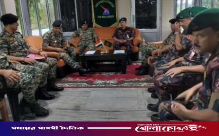 দহগ্রাম সীমান্তে বিএসএফের বেড়া নির্মাণের চেষ্টা: পতাকা বৈঠকে উত্তেজনা প্রশমন