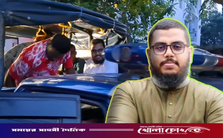 এনসিপি নেতা তারেক রেজা গ্রেপ্তার
