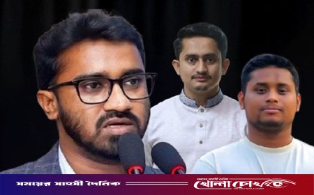 হাসনাত-সারজিস জাতির সঙ্গে বেইমানি করেছে : রাশেদ খাঁন