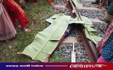 ফরিদপুরের নগরকান্দায় ট্রেনে কাটা পড়ে অজ্ঞাত ব্যক্তির মৃত্যু, পরিচয় শনাক্তে পুলিশ