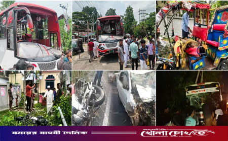 ঈদের দিনে ১২ জেলায় সড়ক দুর্ঘটনায় নিহত ২২
