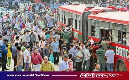 বাড়ছে ঢাকামুখী মানুষের চাপ, আছে আবহাওয়া নিয়ে দুঃসংবাদ
