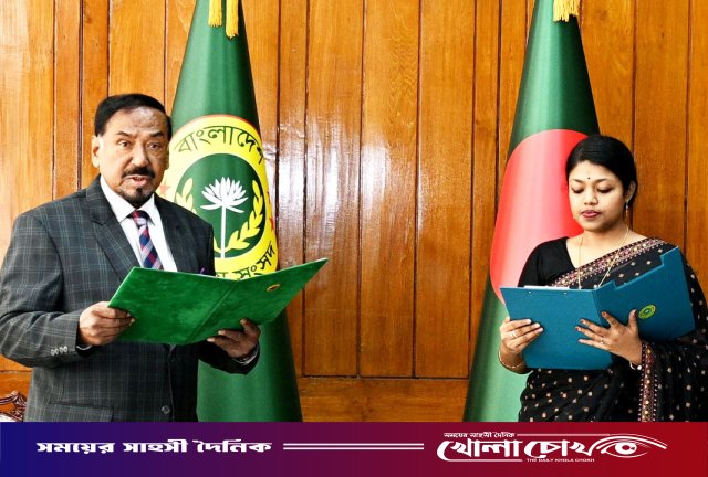 সংরক্ষিত নারী আসনে এমপি হিসেবে শপথ নিলেন নুসরাত তাবাসসুম