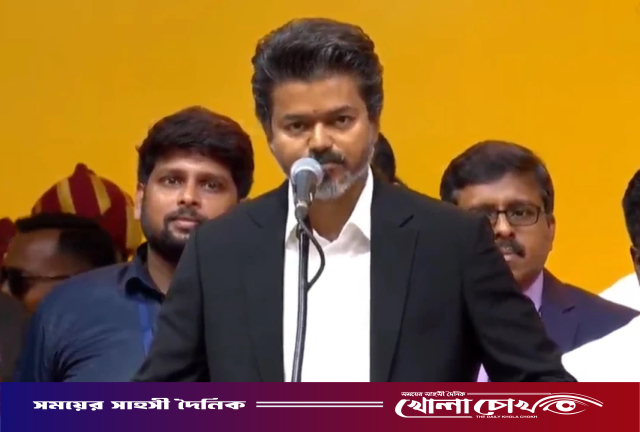 তামিলনাড়ুর মুখ্যমন্ত্রী হিসেবে থালাপতি বিজয়ের অভিষেক: রূপালি পর্দা থেকে রাজনীতির শীর্ষ শিখরে