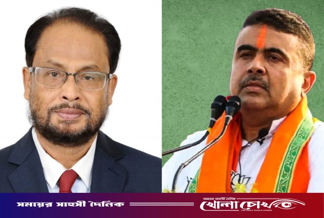 পশ্চিমবঙ্গের মুখ্যমন্ত্রী শুভেন্দু অধিকারীকে জিএম কাদেরের অভিনন্দন