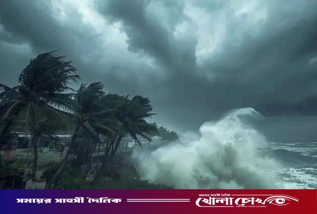 ১০ জেলায় ৬০ কিমি বেগে ঝড়ের শঙ্কা, নদীবন্দরে সতর্কসংকেত