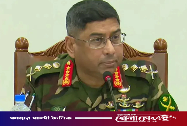 শিগগিরই ব্যারাকে ফিরবে সেনাবাহিনী: সেনাপ্রধান