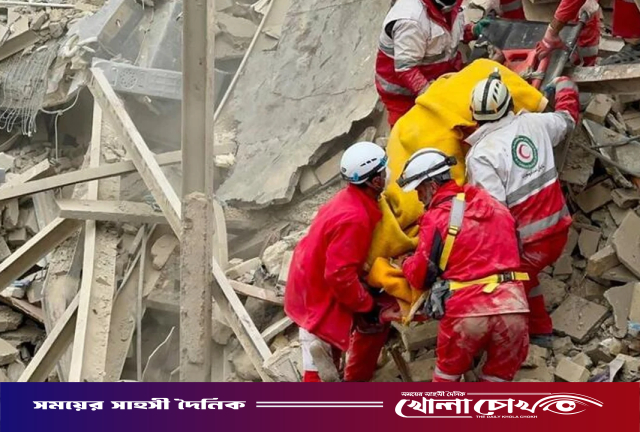 ইরানে ধ্বংসস্তূপ থেকে ৭ হাজার ২০০ জনকে জীবিত উদ্ধার