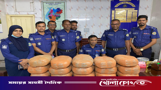 মঠবাড়িয়ায় তালাবদ্ধ ঘর থেকে ১৫ লক্ষ টাকা মূল্যের ৩০ কেজি গাঁজা উদ্ধার