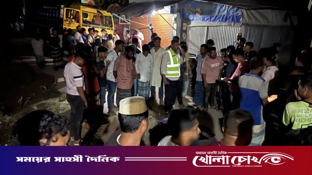ফরিদপুরে বেপরোয়া ট্রাকের গতিরোধ, গণপিটুনিতে ড্রাইভার নিহত, আহত ২