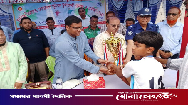 বর্তমান সরকার তৃণমূল পর্যায়ে দক্ষ খেলোয়াড় তৈরির লক্ষ্যে কাজ করছে: এমপি শেখ রেজাউল ইসলাম