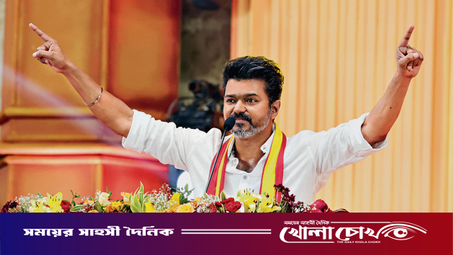 কংগ্রেসের পর এবার ভিসিকের সমর্থন চাইলেন থালাপতি