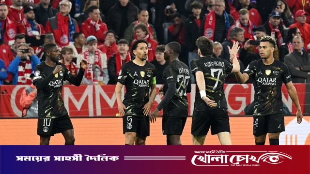 বায়ার্নকে রুখে দিয়ে টানা দ্বিতীয়বার চ্যাম্পিয়নস লিগের ফাইনালে পিএসজি