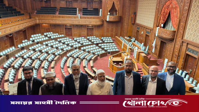 জাপানের পার্লামেন্ট ভবন পরিদর্শন করেছেন মাননীয় বিরোধীদলীয় নেতা ডা. শফিকুর রহমান, এমপি