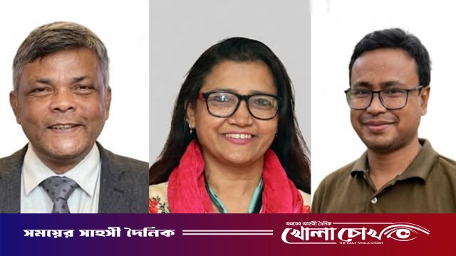 ঢাবি সাংবাদিকতা বিভাগ অ্যালামনাইয়ের নেতৃত্বে ইলিয়াস-রিনভী-মাসউদ