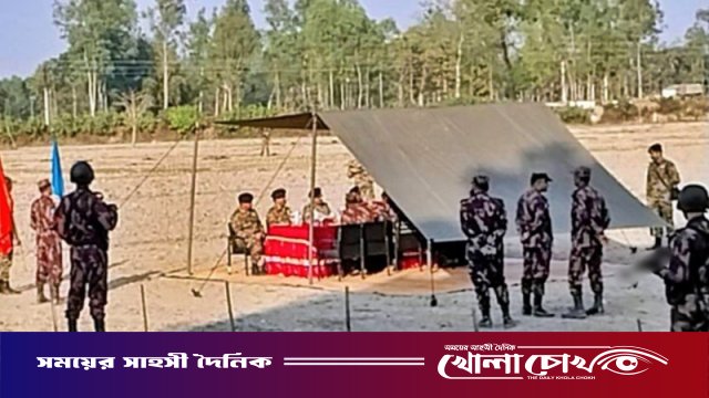 অবৈধ অনুপ্রবেশ ও চোরাচালান রোধে কুড়িগ্রাম সীমান্তে বিজিবির সর্বোচ্চ সতর্কতা