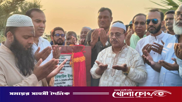 নওগাঁর রাণীনগরে একাধিক রাস্তার এইচবিবি করণের উদ্বোধন