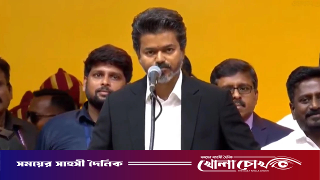 তামিলনাড়ুর মুখ্যমন্ত্রী হিসেবে থালাপতি বিজয়ের অভিষেক: রূপালি পর্দা থেকে রাজনীতির শীর্ষ শিখরে
