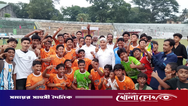 নতুন কুঁড়ি স্পোর্টসে জেলা পর্যায়ের খেলা অনুষ্ঠিত