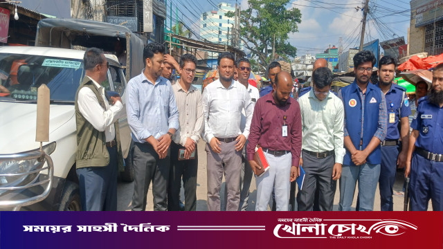 ফরিদপুরে অবৈধভাবে মাছ মজুদ ও বিক্রির দায়ে ব্যবসায়ীকে জরিমানা