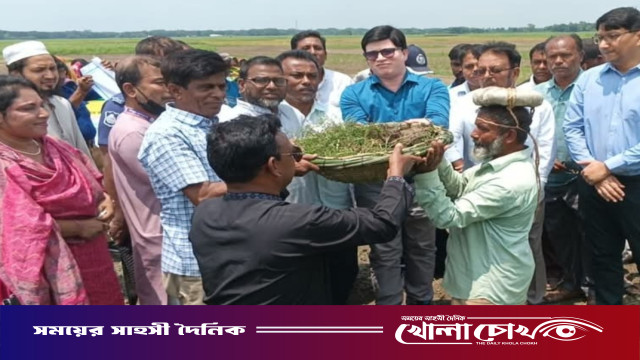 বালিয়াকান্দিতে ১ কোটি ২৮ লাখ টাকা ব্যয়ে দুটি খাল পুনঃখনন কাজের উদ্বোধন