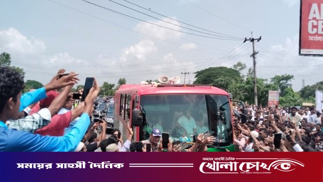কুমিল্লায় নেতাকর্মীদের ভালোবাসায় সিক্ত প্রধানমন্ত্রী তারেক রহমান