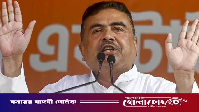 ‘জয় বাংলা’ স্লোগান বলে ঘুরে বেড়ানোদের ছাড়া হবে না: শুভেন্দু