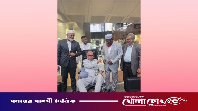জনাব মির্জা আব্বাসকে দেখতে মালয়েশিয়ার হাসপাতালে জামায়াত ইসলামীর সেক্রেটারি জেনারেল