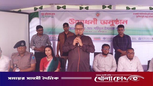 সদরপুরে উৎসবমুখর পরিবেশে ‘ভূমি সেবা সপ্তাহ-২০২৬’ উদযাপিত