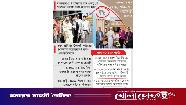 জামায়াত আমিরের জালিয়াত উপদেষ্টা ভোল পাল্টানো মাহামুদুল এক মহাপ্রতারক