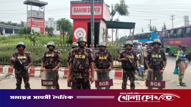 ঢাকা ও আশপাশের জেলায় বিজিবি মোতায়েন