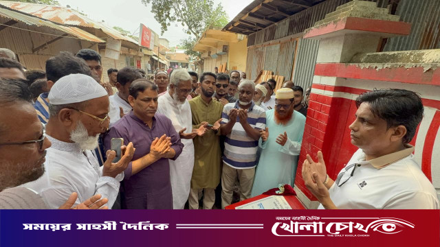 নির্বাচনের আগে জনগণকে দেওয়া প্রতিশ্রুতি বাস্তবায়নে জনগণের দোরগোড়ায় যাচ্ছি - এমপি খোকন তালুকদার