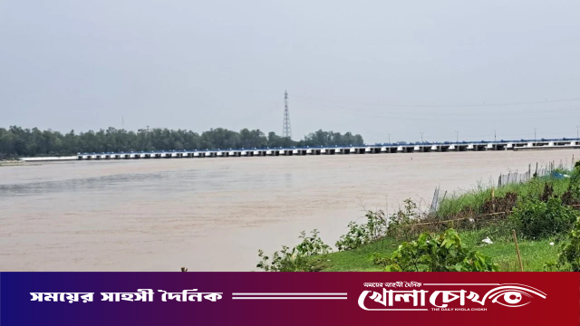 ভারতের পাহাড়ি ঢলে তিস্তায় ফের পানিবৃদ্ধি: বন্যা আতঙ্কে নদীপারের মানুষ