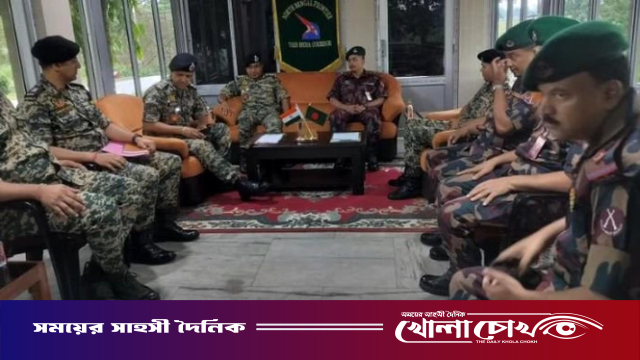 দহগ্রাম সীমান্তে বিএসএফের বেড়া নির্মাণের চেষ্টা: পতাকা বৈঠকে উত্তেজনা প্রশমন