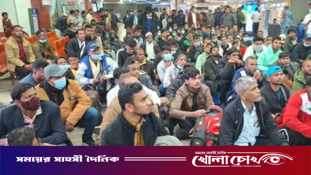 লিবিয়ার দুঃস্বপ্ন পেরিয়ে দেশে ফিরলেন ১৭০ বাংলাদেশি