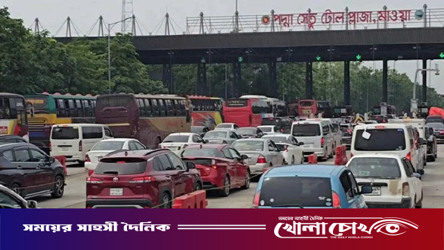 পদ্মা সেতুতে ২৪ ঘণ্টায় দ্বিতীয় সর্বোচ্চ রেকর্ড টোল আদায়