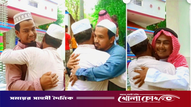 বিজয়নগরে ধর্মীয় ভাবগাম্ভীর্য ও উৎসবমুখর পরিবেশে পবিত্র ঈদুল আযহা উদযাপিত